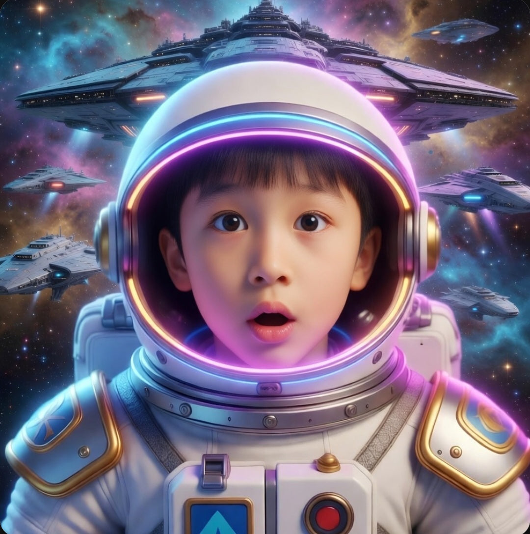 💎 MUG Orbit Ranger – Face Swap Kids Mug 💎