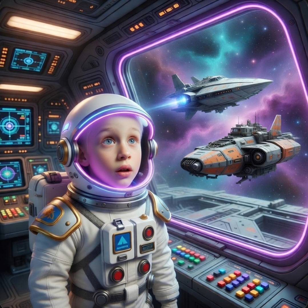 💎 Mars Explorer – Face Swap Kids Tee 💎