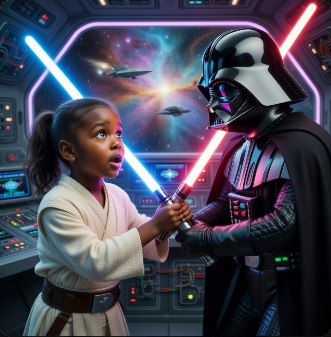 💎 Cosmic Astronaut – Face Swap Kids Tee 💎