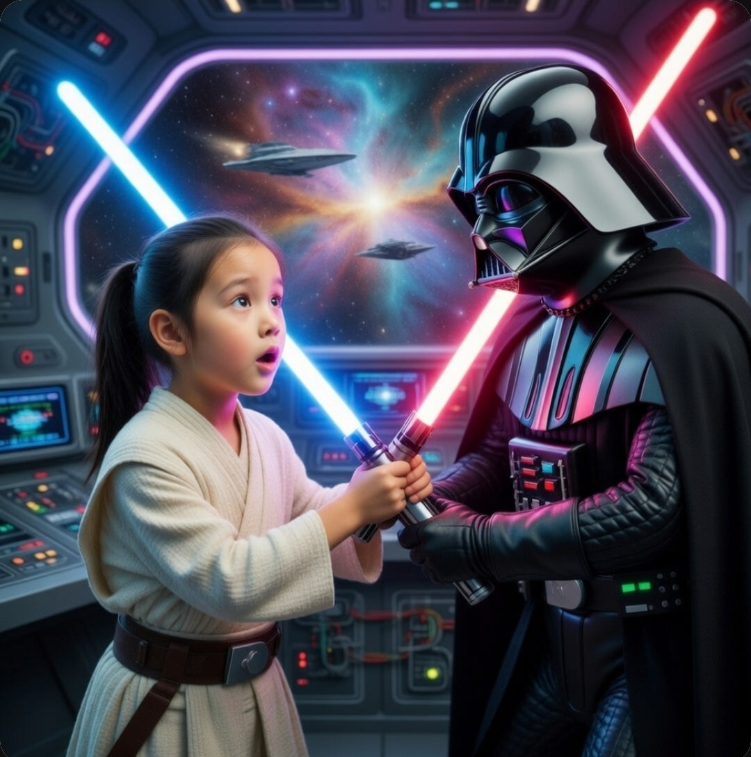 💎 Star Captain – Face Swap Kids Tee 💎