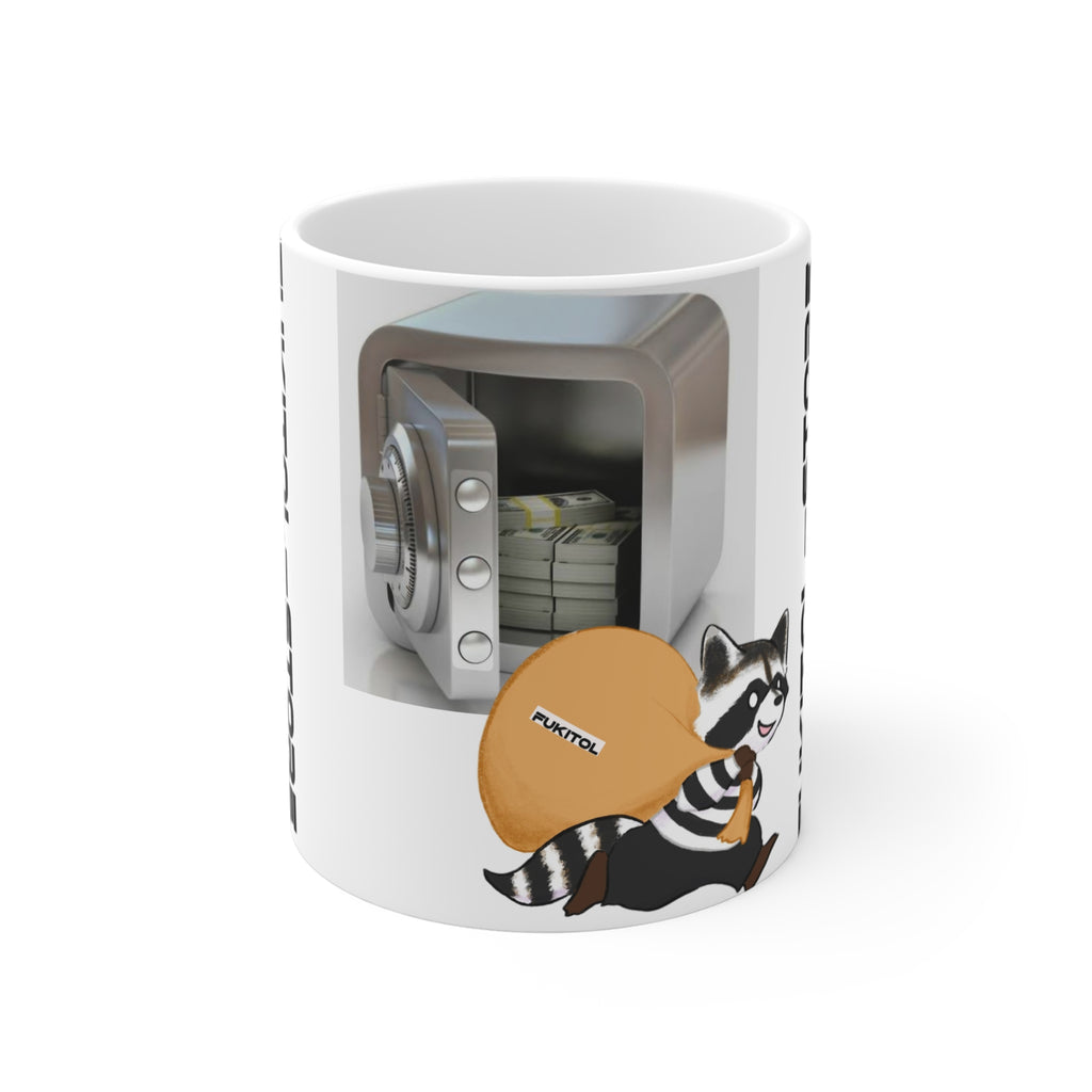 MUG FUKITOL 11oz Mug — “Only Fukitol” Funny Stress Relief Coffee Cup