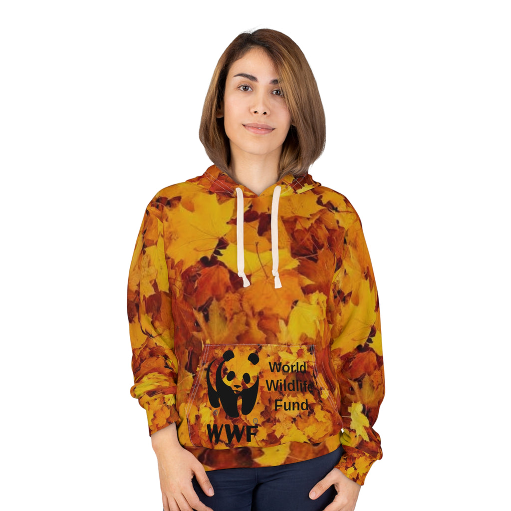 HOODIE NATURE Butterfly & Autumn Leaves Hoodie — WWF-Inspired Nature Pullover