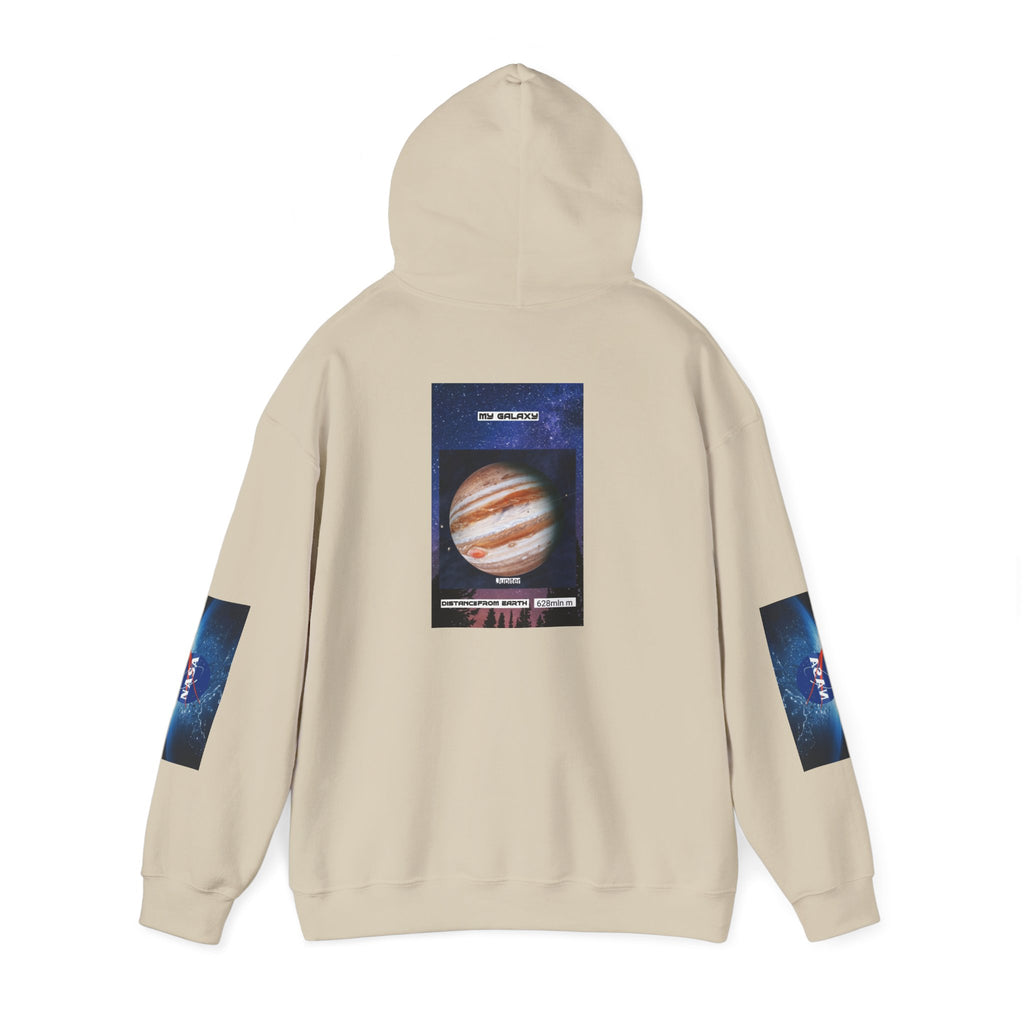 HOODIE MY GALAXY Planet Jupiter Hoodie — NASA-Inspired Space Graphic Pullover