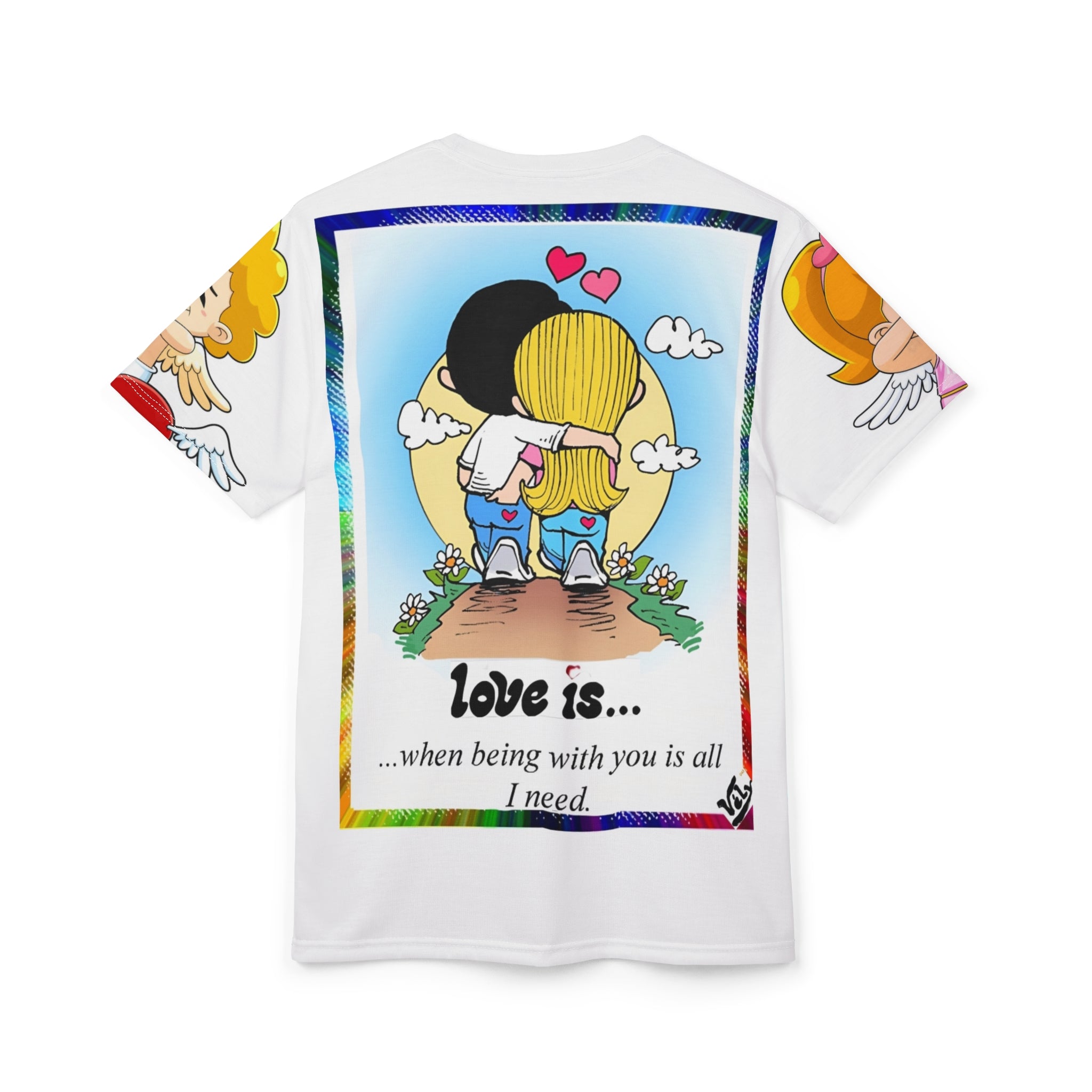 💎 Love Is... Couple Tee — "The Nicest Way to Start the Day" Morning Illustration Shirt 💎