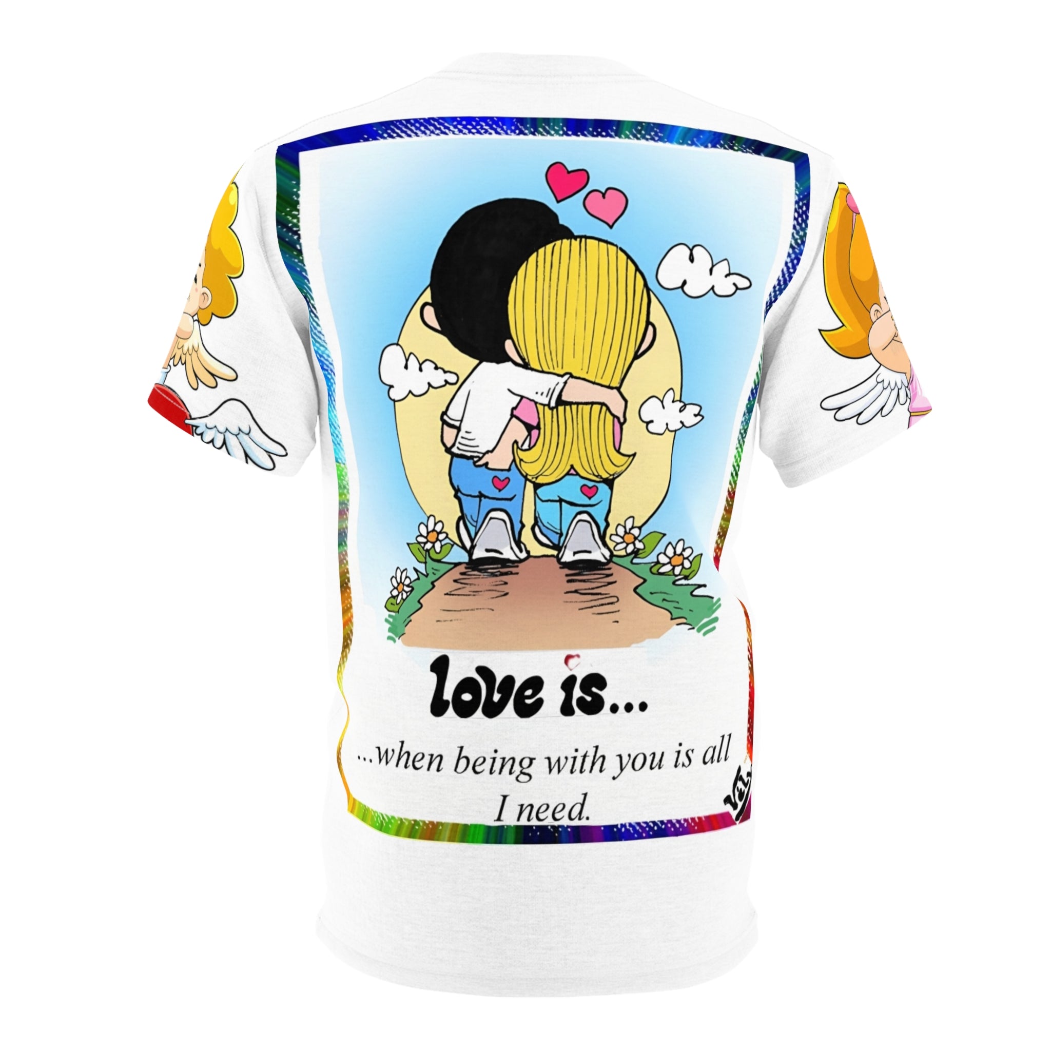 💎 Love Is... Couple Tee — "The Nicest Way to Start the Day" Morning Illustration Shirt 💎