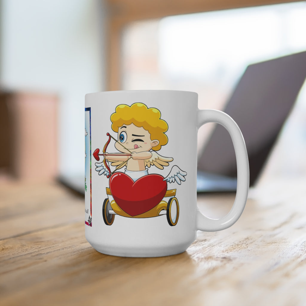 LOVE IS Collection 15oz Mug — Romantic Gift Coffee Cup