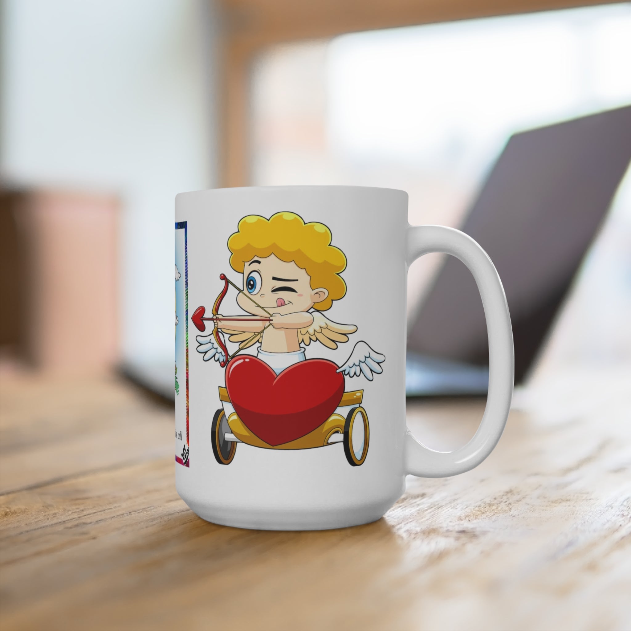 LOVE IS Collection 15oz Mug — Romantic Gift Coffee Cup