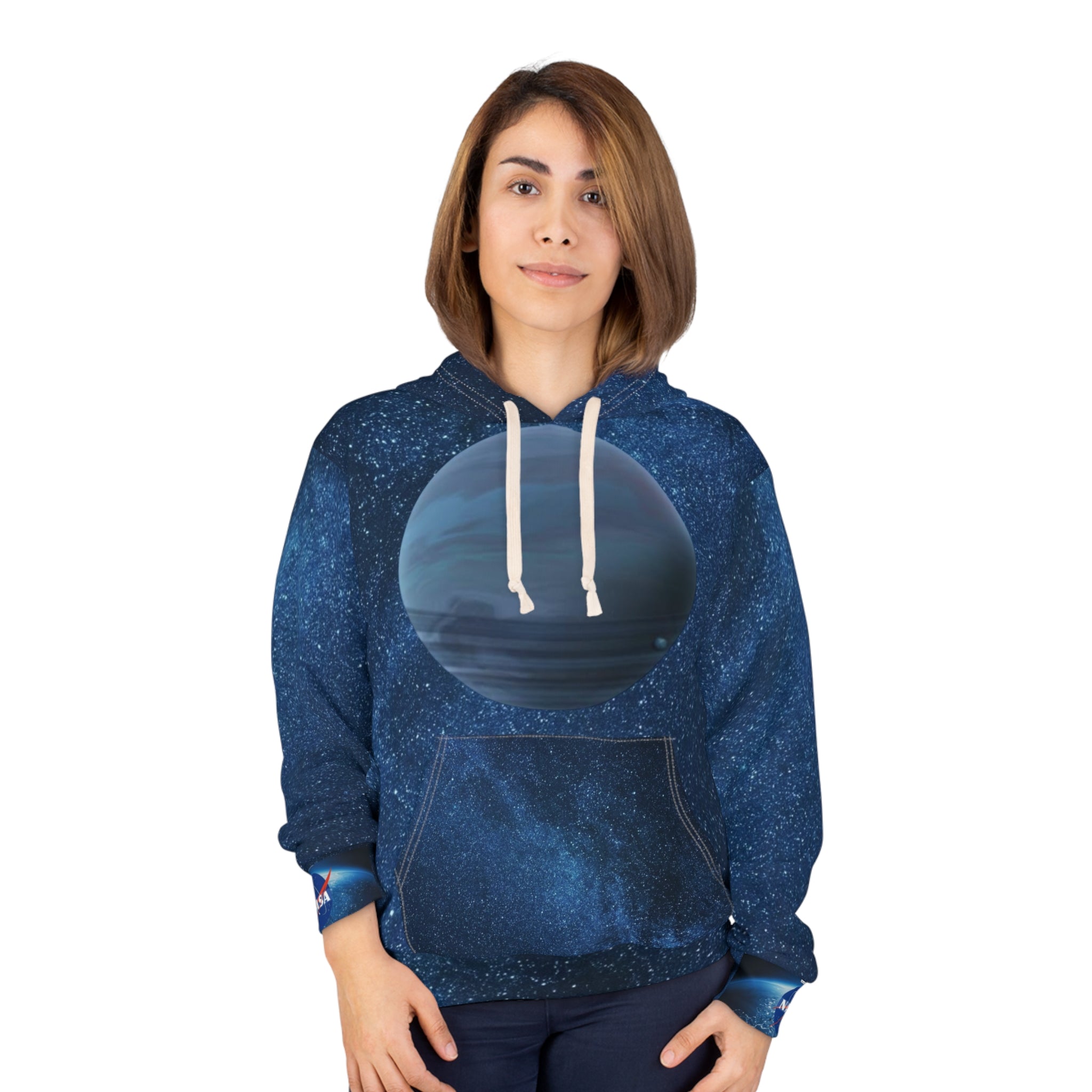 Galaxy Planet Graphic Hoodie — 'My Galaxy' Space Pullover