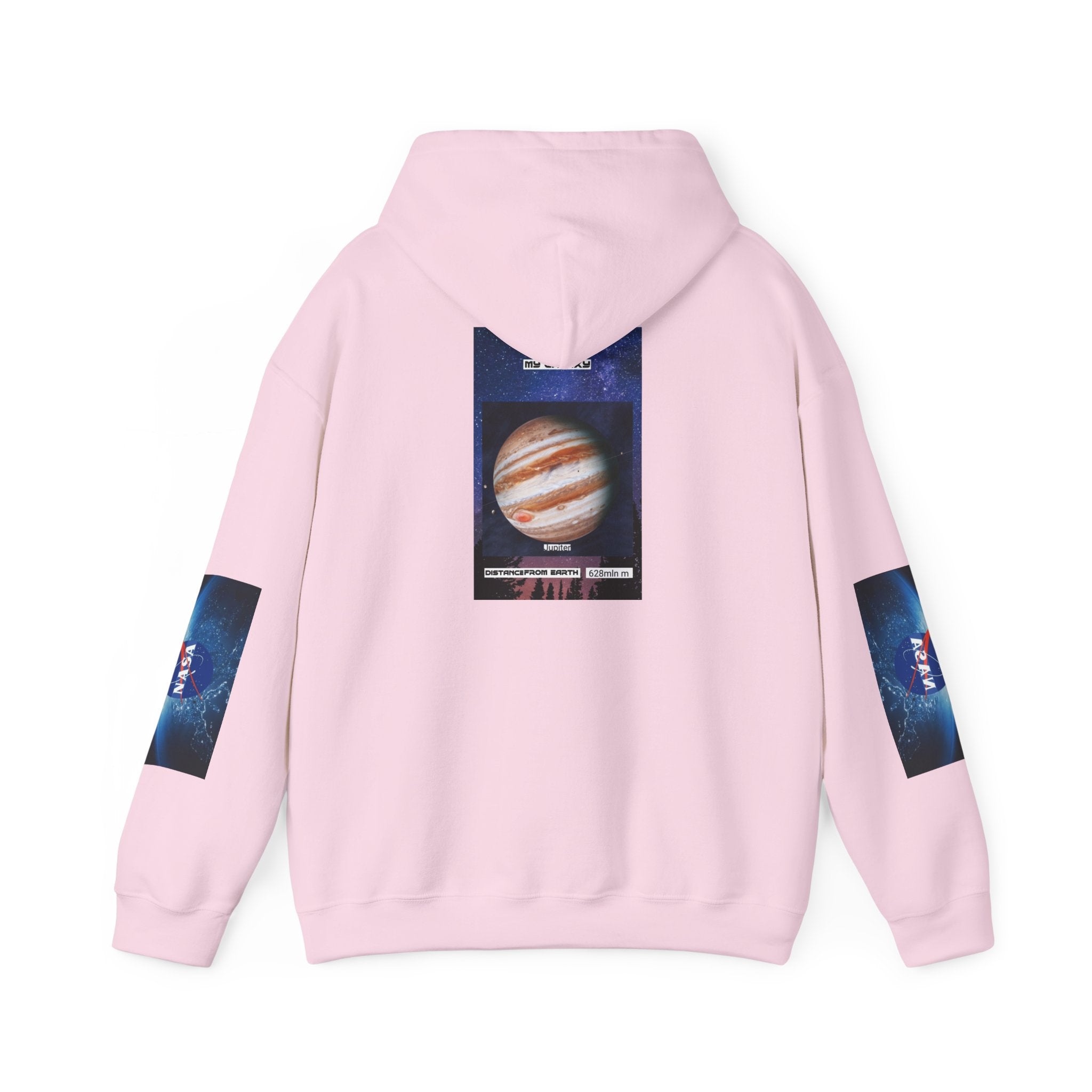 HOODIE MY GALAXY Planet Jupiter Hoodie — NASA-Inspired Space Graphic Pullover