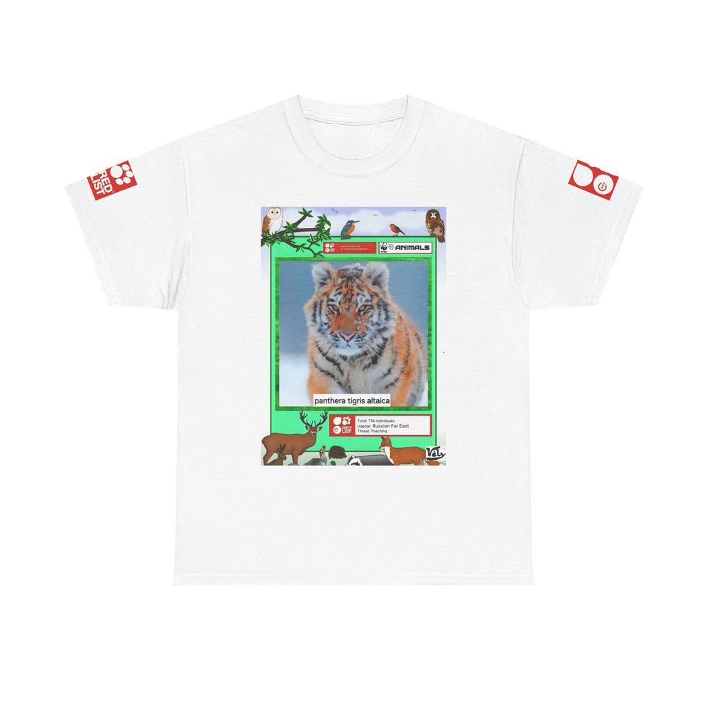 Nature Animals Bright Tee — Vibrant Wildlife Graphic T-Shirt