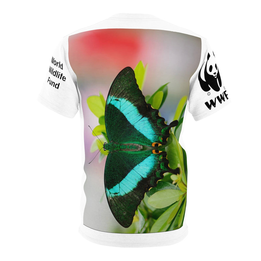 Wildlife Butterfly T-Shirt — Bright Elegant Butterfly Tee, Perfect Gift