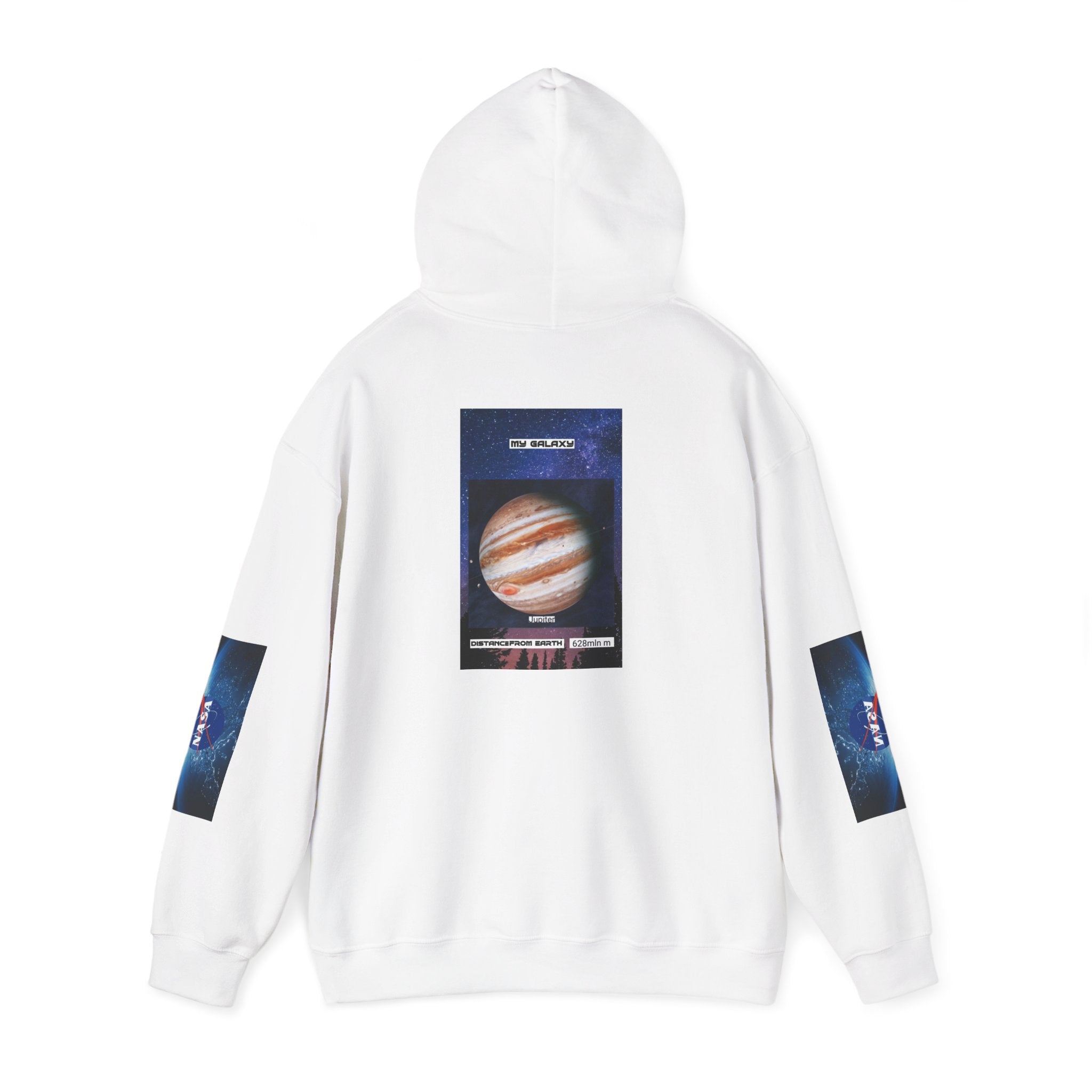 HOODIE MY GALAXY Planet Jupiter Hoodie — NASA-Inspired Space Graphic Pullover