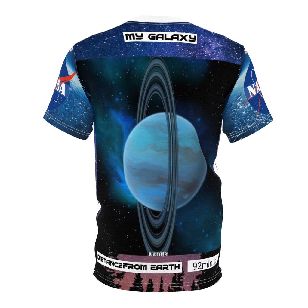 マイギャラクシー天王星バースデーTシャツ — 夫と息子へのギフト