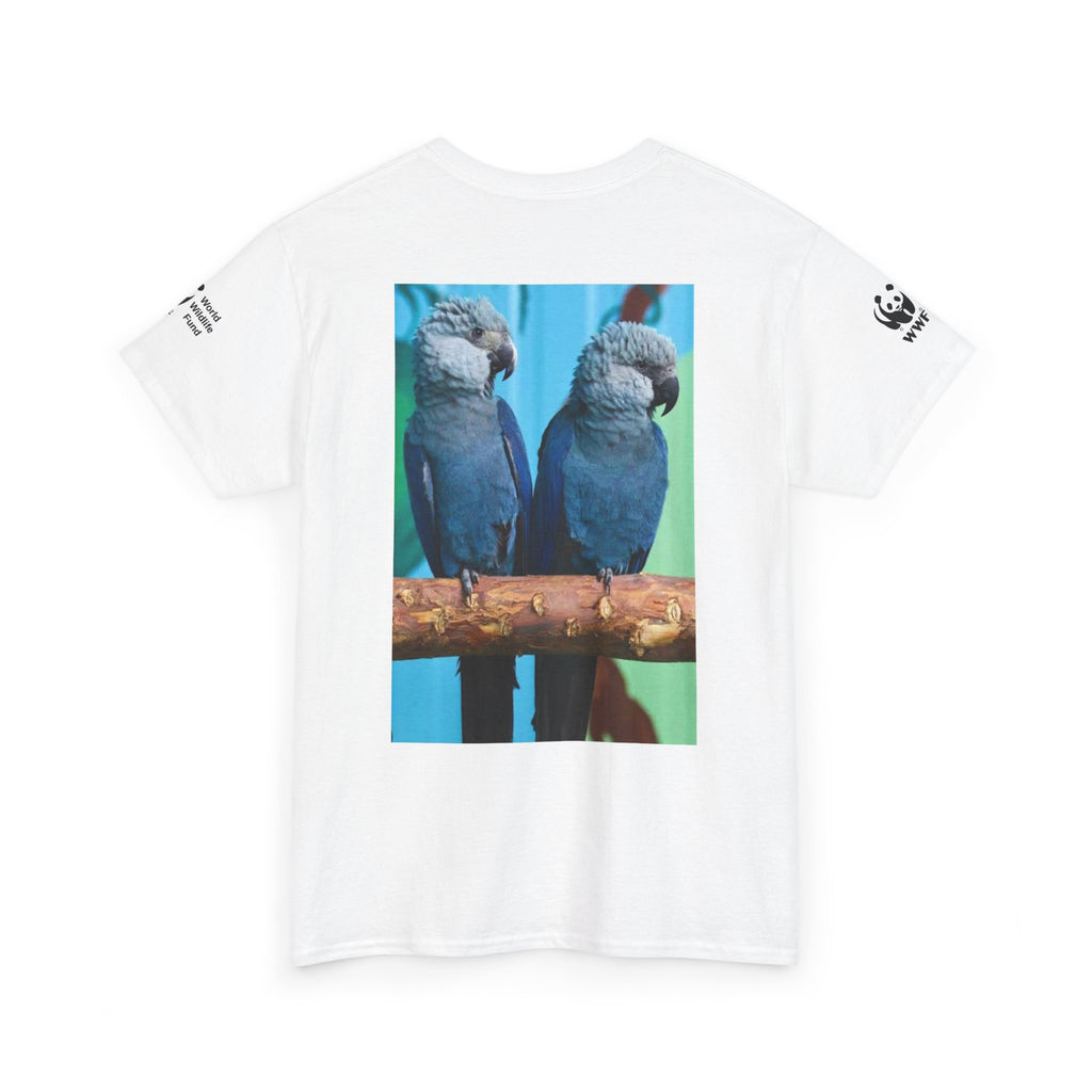 Nature & Birds Bright Floral T-Shirt — Gift for Bird Lovers