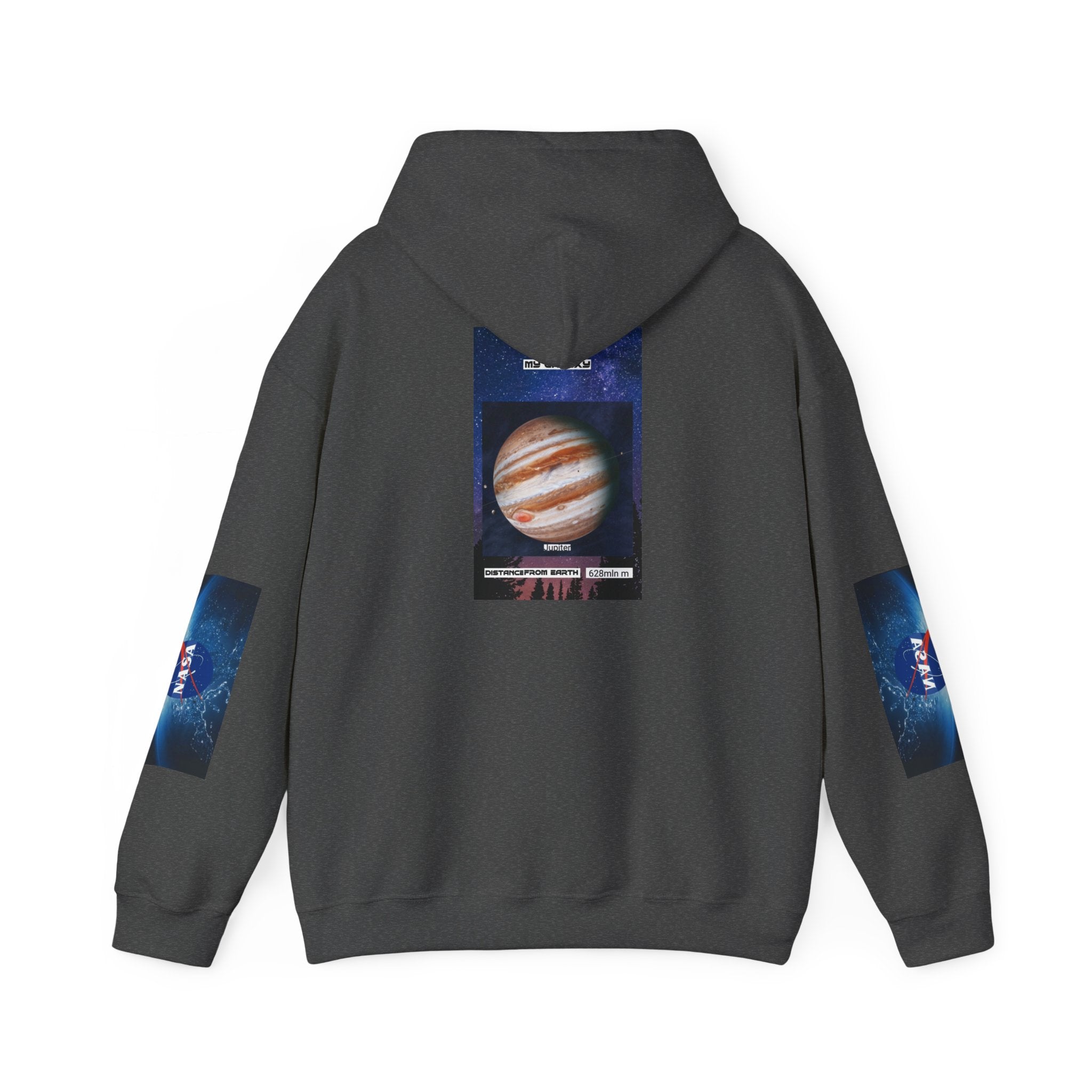 HOODIE MY GALAXY Planet Jupiter Hoodie — NASA-Inspired Space Graphic Pullover