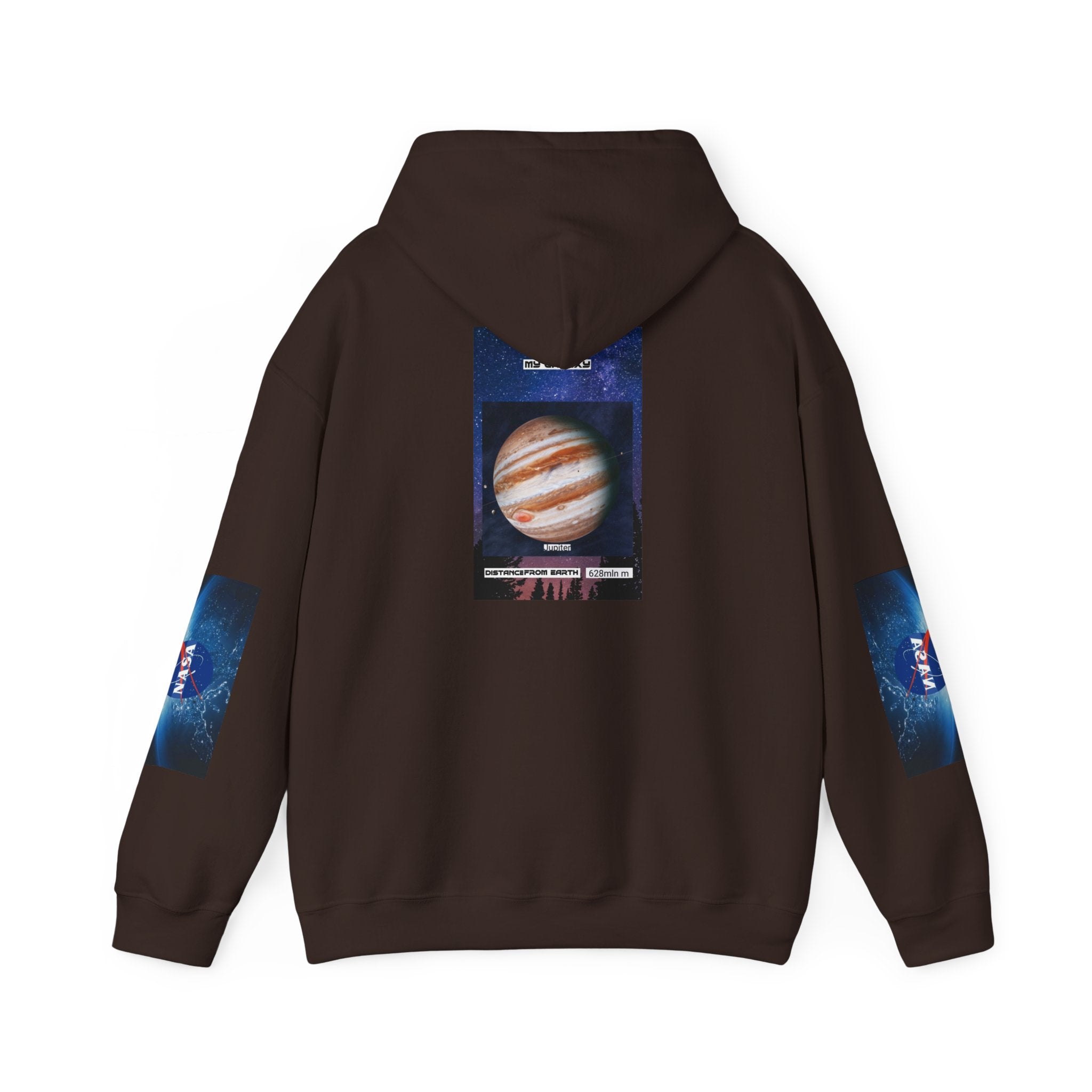 HOODIE MY GALAXY Planet Jupiter Hoodie — NASA-Inspired Space Graphic Pullover