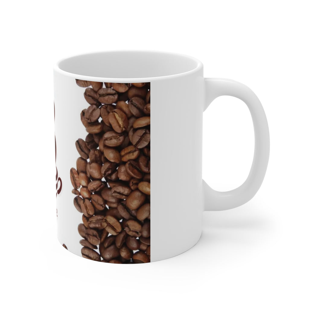 Coffee House Logo Mug — 11oz Branded Ceramic Coffee Mug