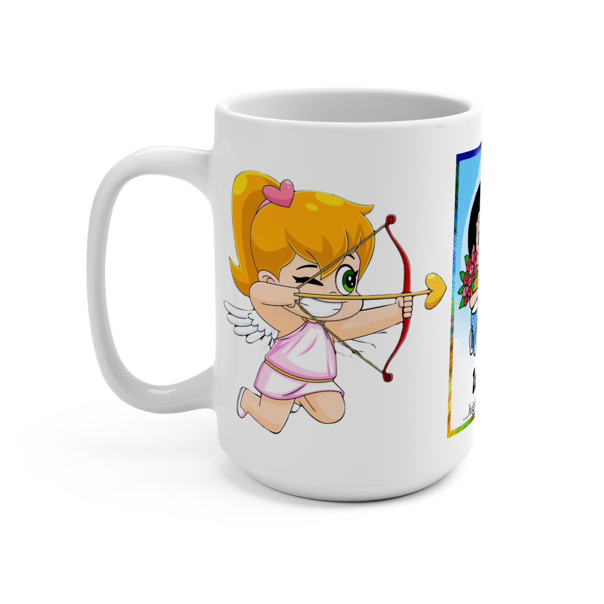 LOVE IS Collection 15oz Mug — Romantic Gift Coffee Cup