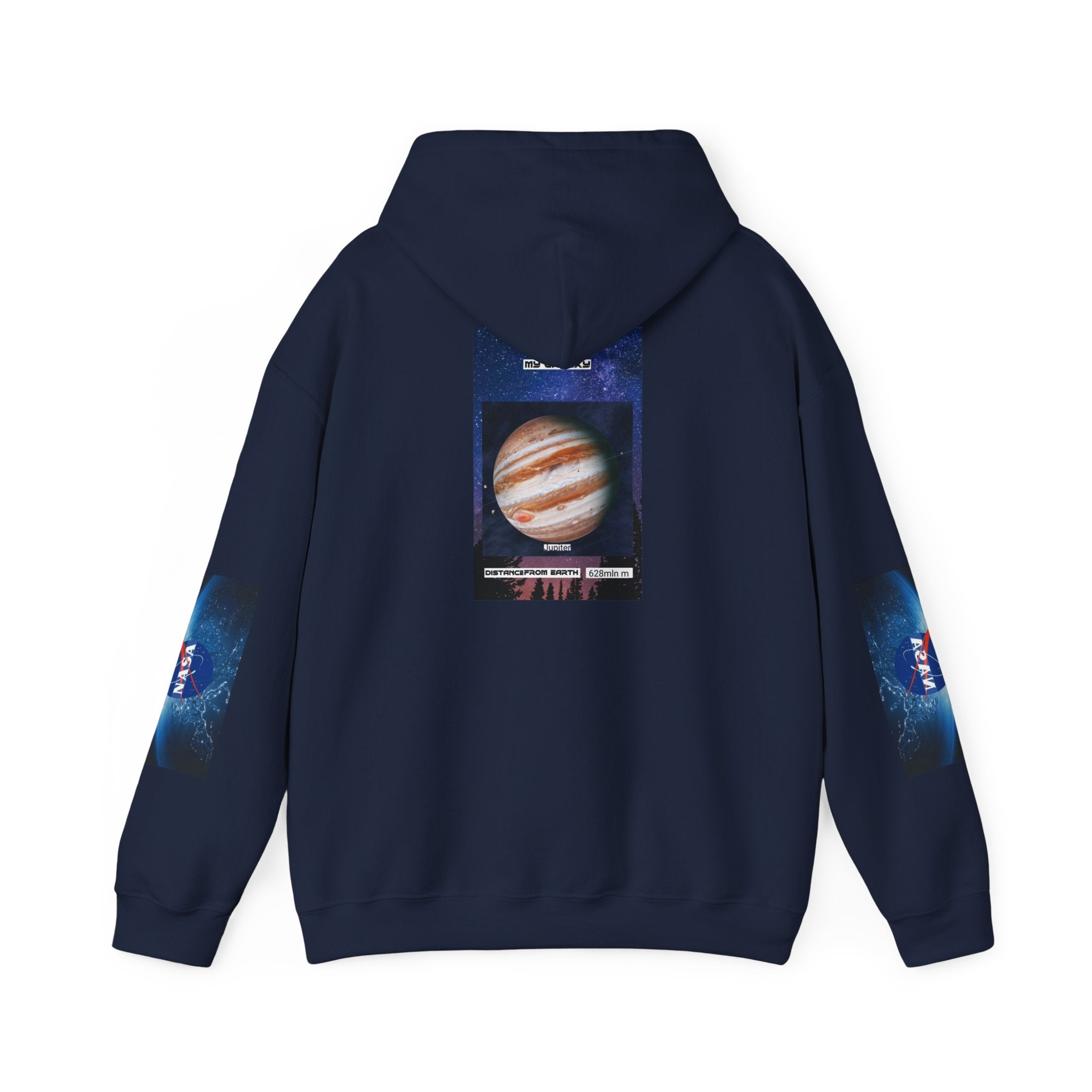 HOODIE MY GALAXY Planet Jupiter Hoodie — NASA-Inspired Space Graphic Pullover