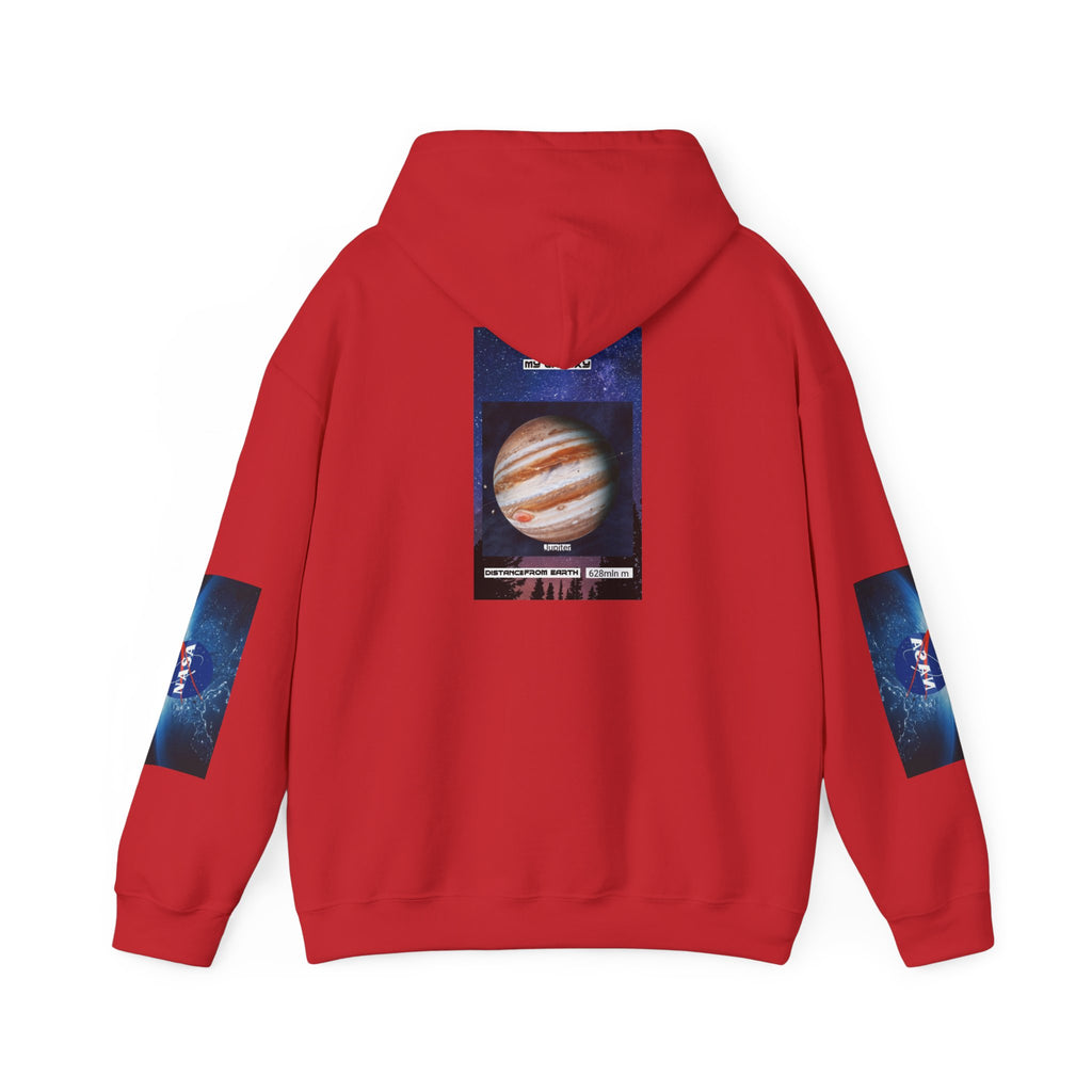 HOODIE MY GALAXY Planet Jupiter Hoodie — NASA-Inspired Space Graphic Pullover