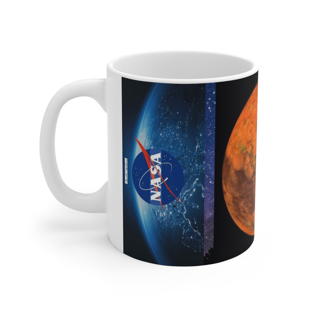 NASA Mars Mug — Space Planet Coffee Cup (11oz)