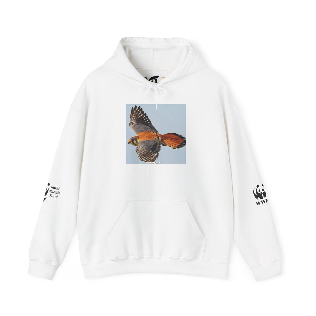 HOODIE NATURE Kestrel Flight Hoodie — WWF Raptor Conservation Pullover