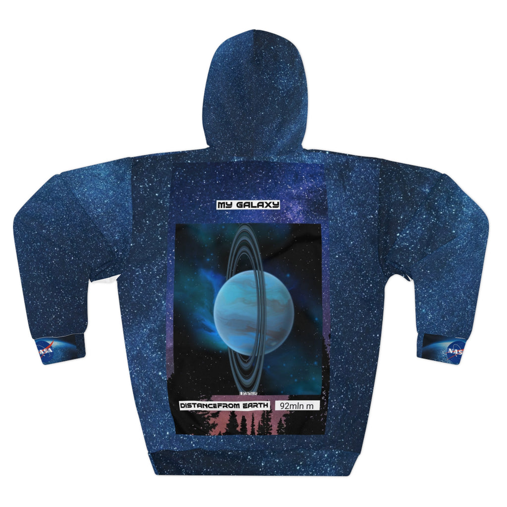 HOODIE MY GALAXY PLANET URANUS — 'My Galaxy' Space Pullover