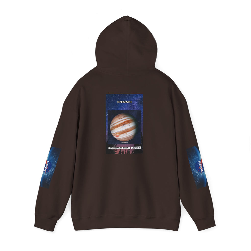 HOODIE MY GALAXY Planet Jupiter Hoodie — NASA-Inspired Space Graphic Pullover