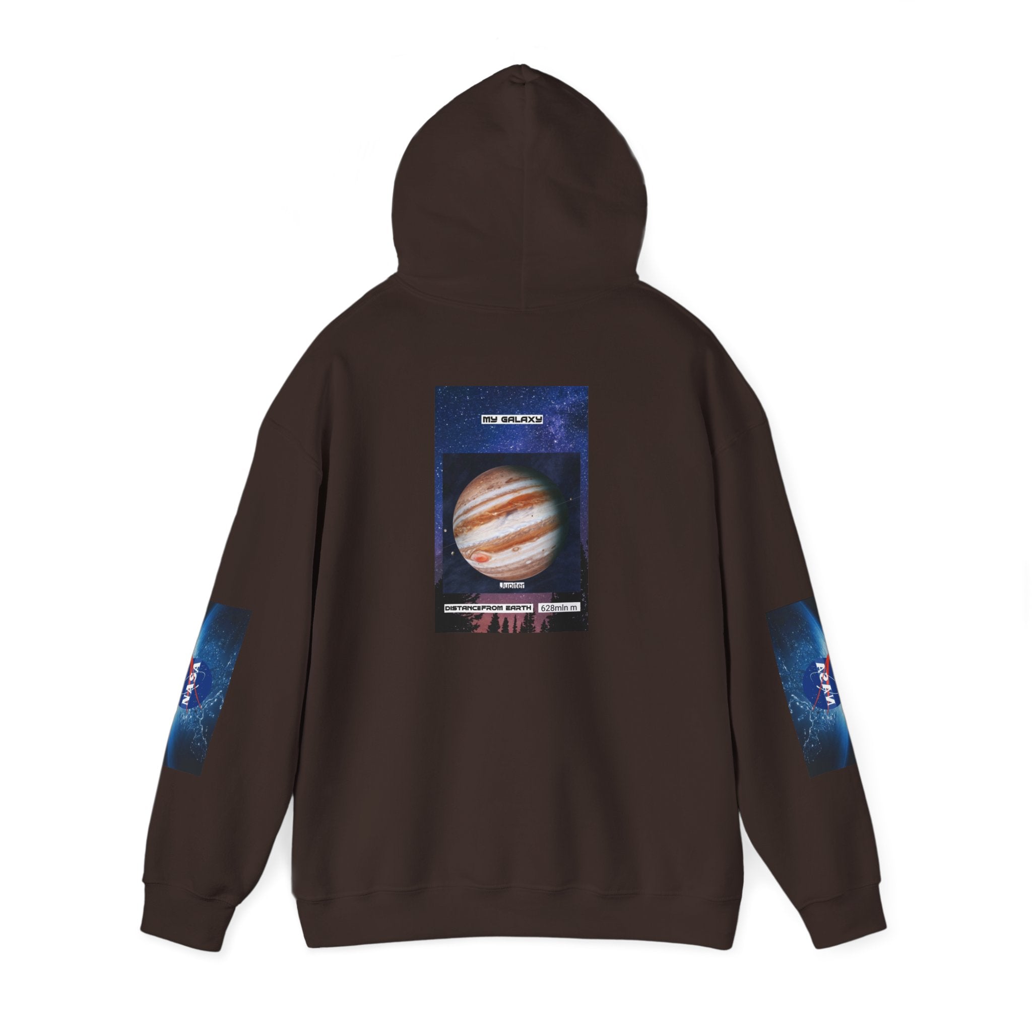 HOODIE MY GALAXY Planet Jupiter Hoodie — NASA-Inspired Space Graphic Pullover