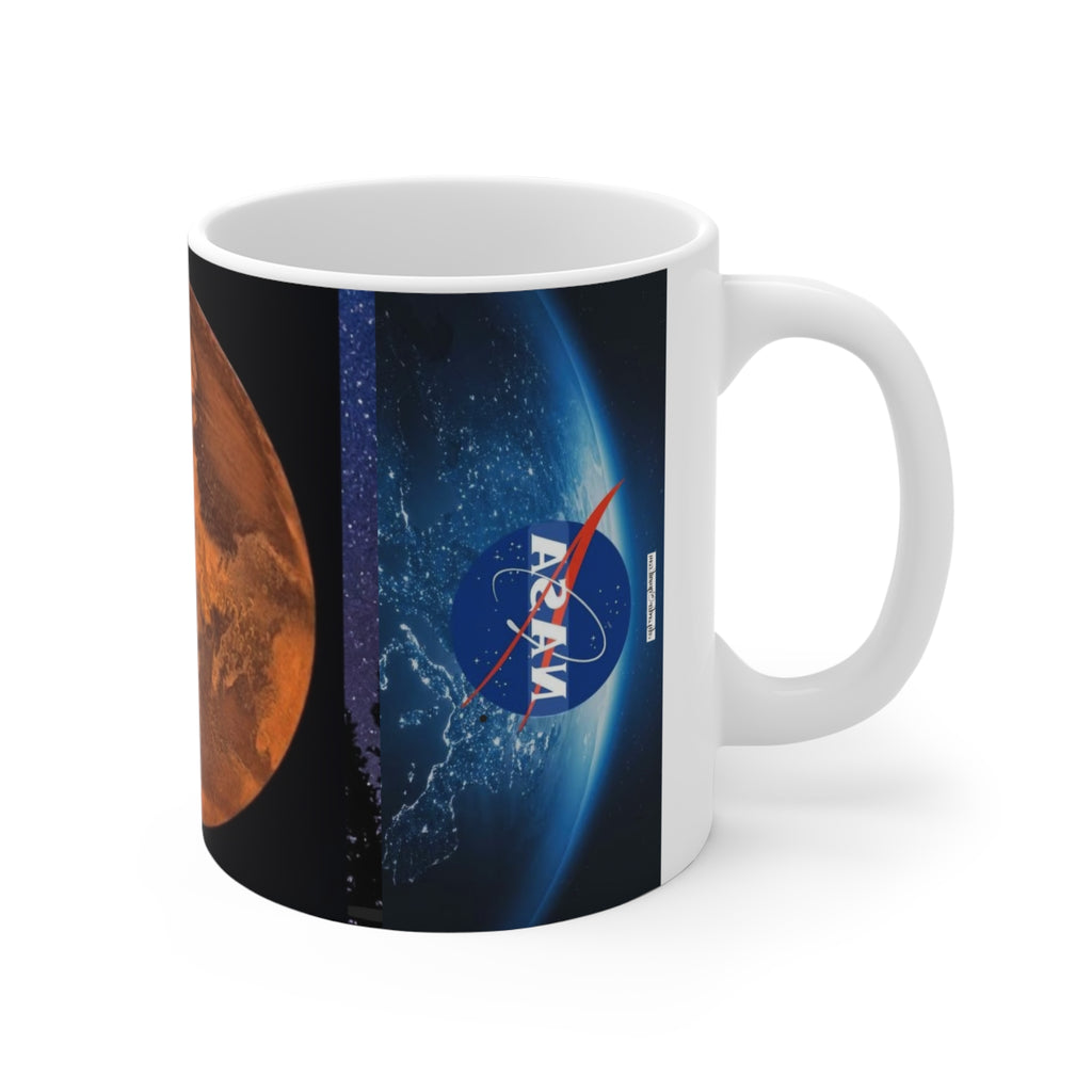 NASA Mars Mug — Space Planet Coffee Cup (11oz)