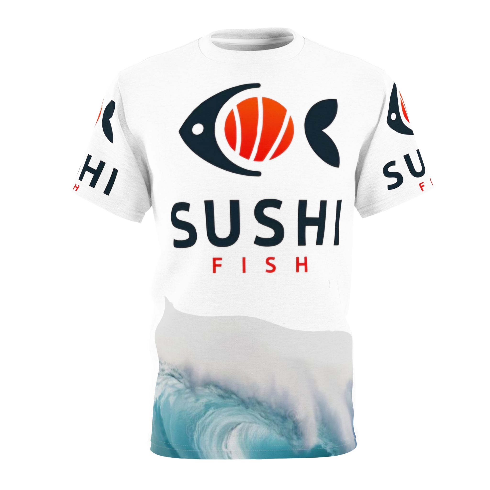 Sushi Restaurant Logo T-Shirt — Branded Sushi Tee
