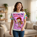 Bright Mood-Boosting T-Shirt — Cheerful Graphic Tee