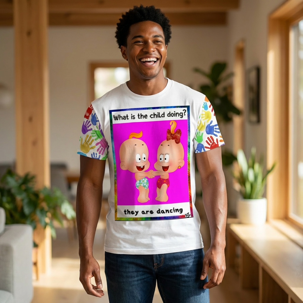 Kids Dance Graphic Tee — "What is the child doing? They are dancing"