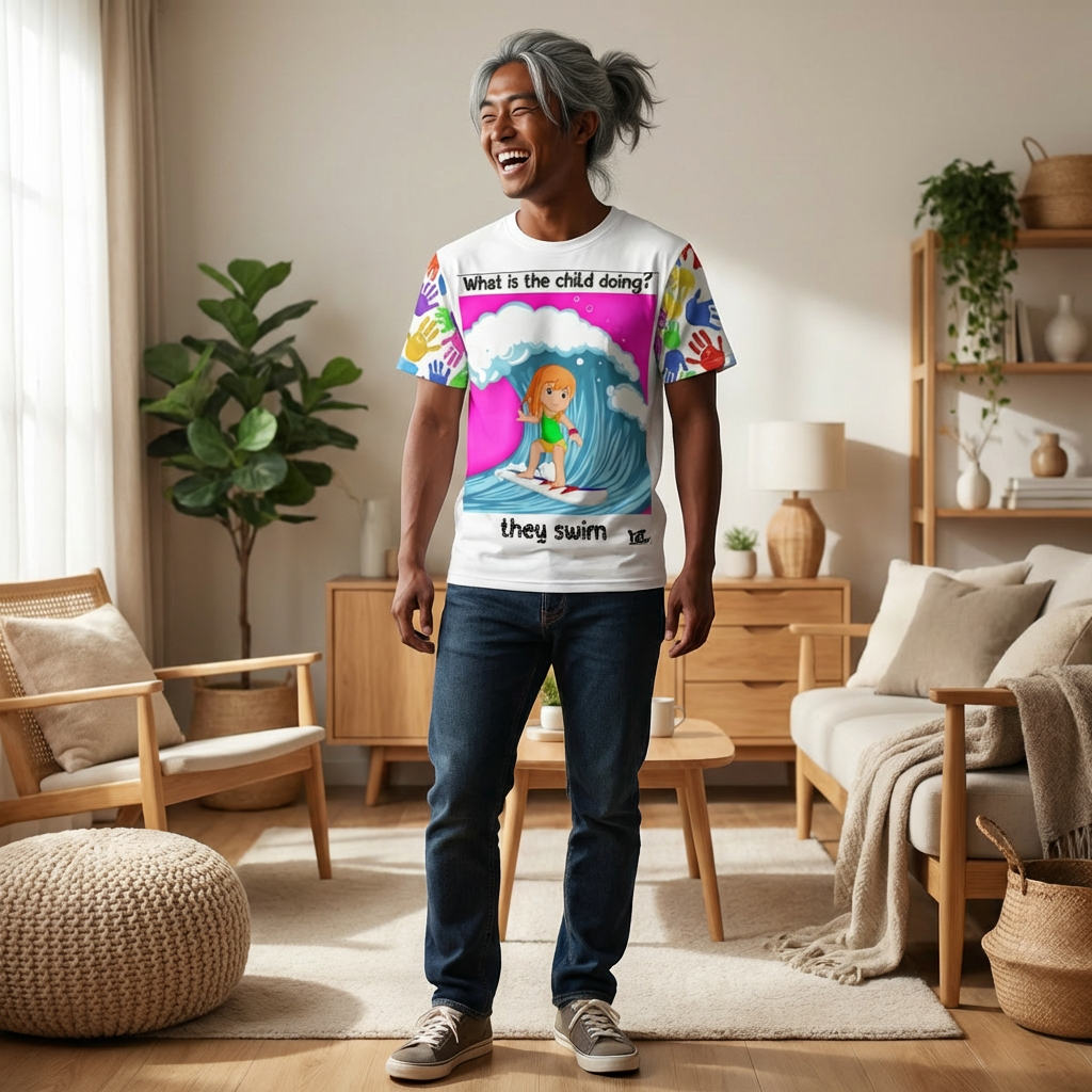 Newlywed Couple Bright Design T‑Shirt — Perfect For Newlyweds & Family