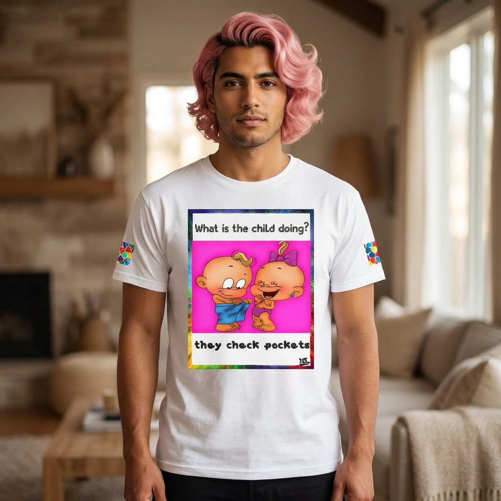 What Are the Children Doing? Kids Graphic Tee