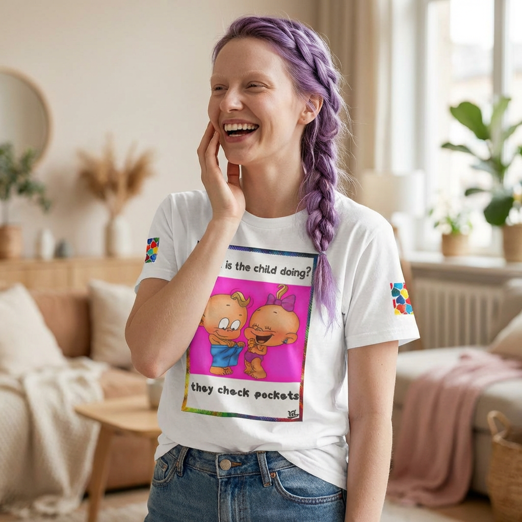 What Are the Children Doing? Kids Graphic Tee