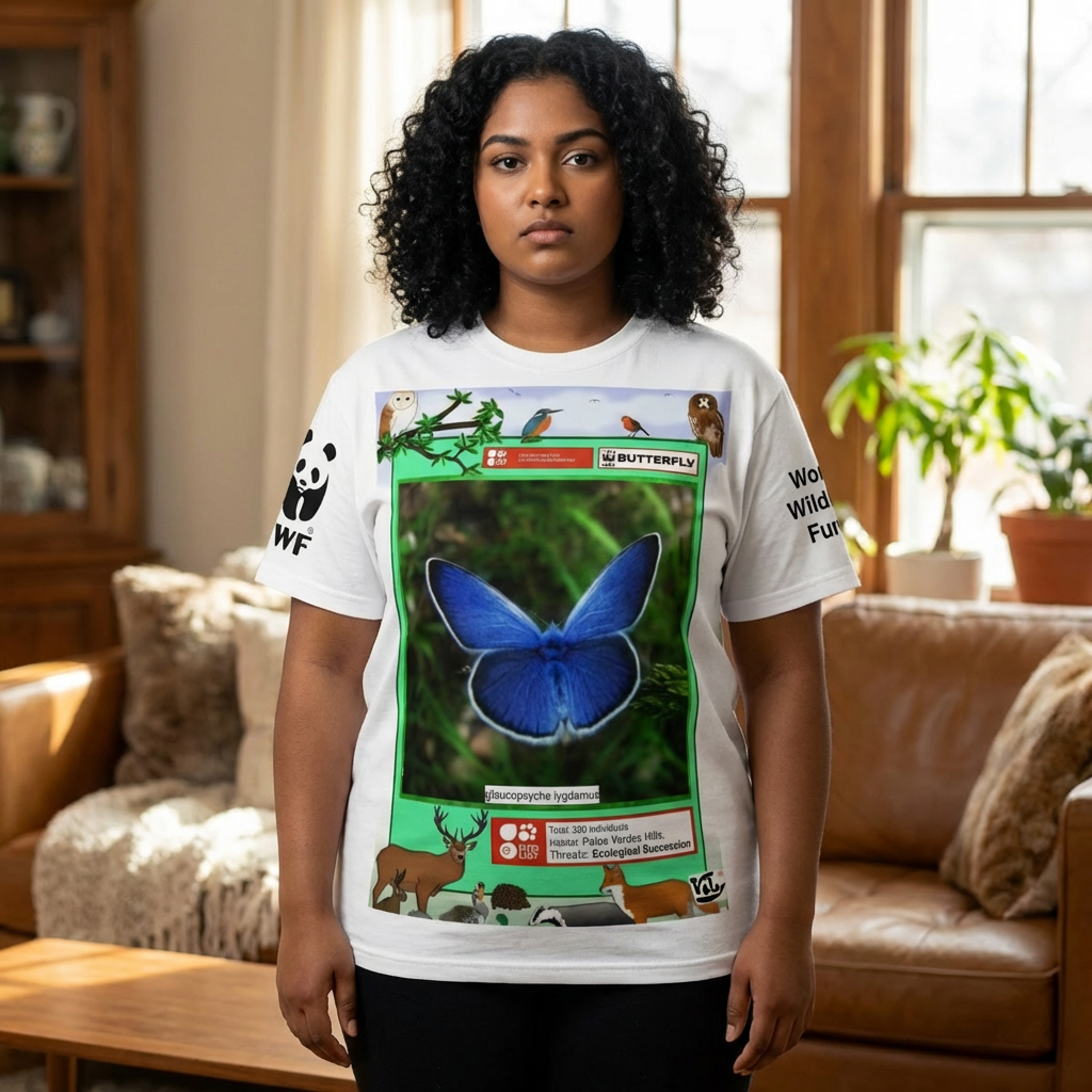 Butterfly Nature T-Shirt — Bright, Beautiful Gift Tee