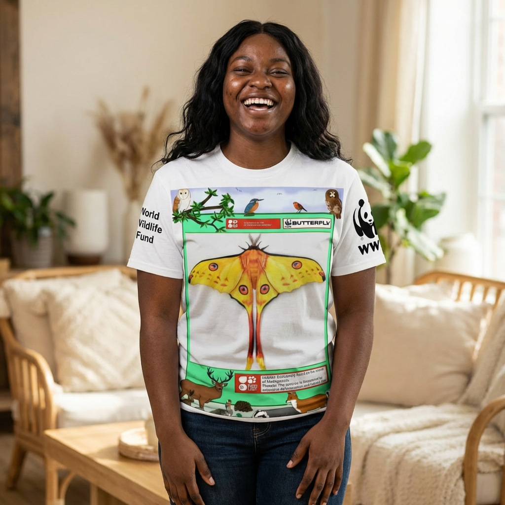 Bright Elegant Gift T-Shirt — Stylish All-Over Print Tee