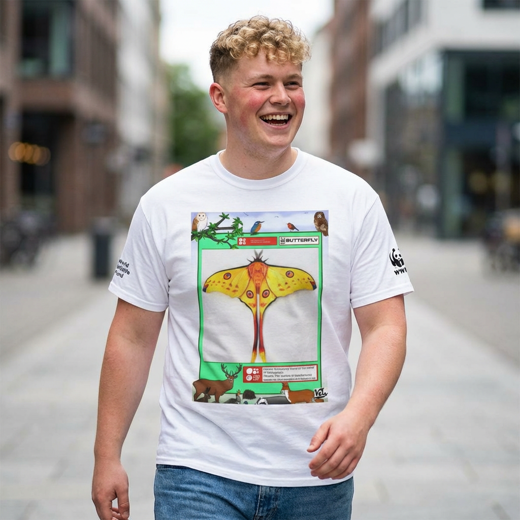 Butterfly Nature T-Shirt — Bright Colorful Gift for Nature Lovers