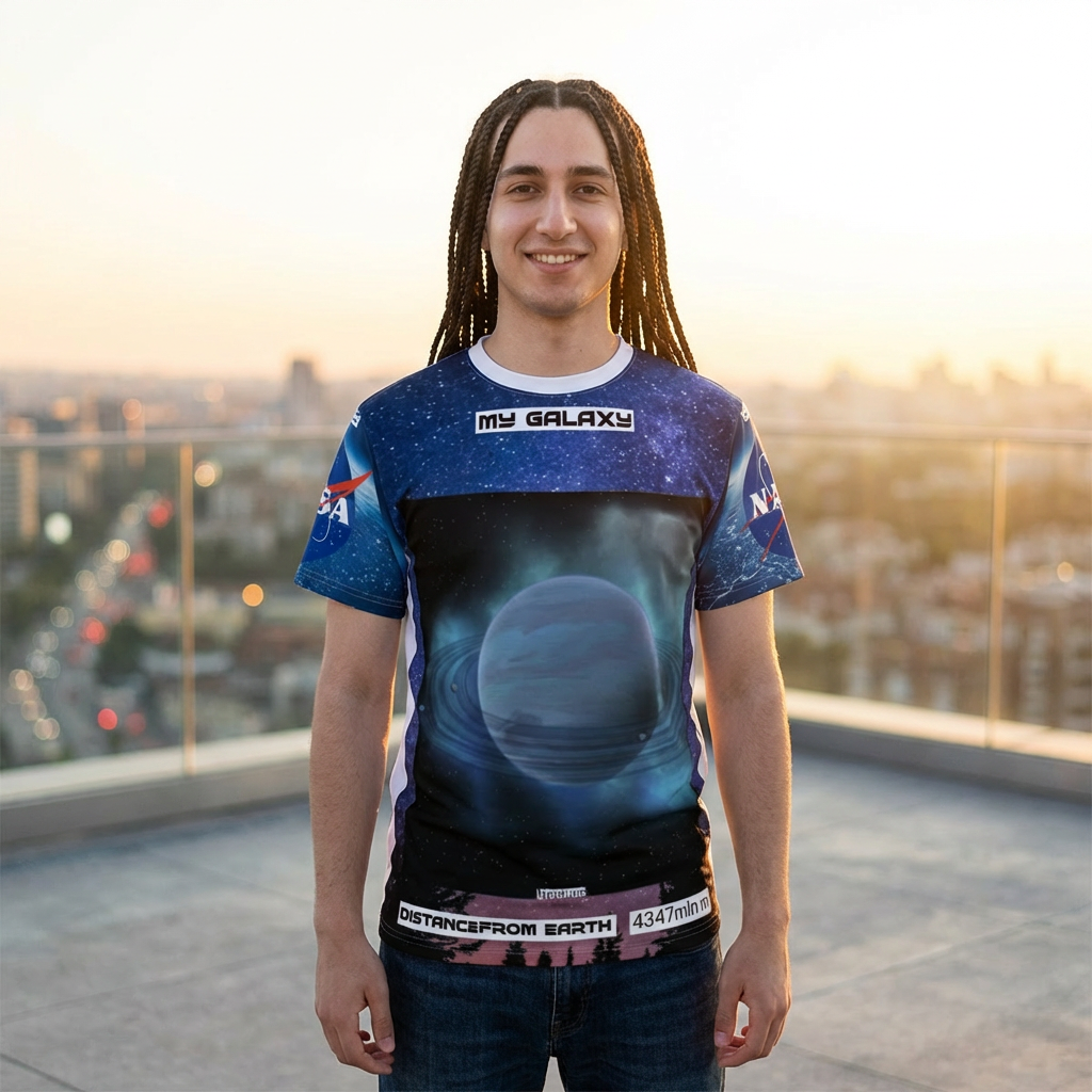 My Galaxy Neptune T-Shirt — Bright Space-Themed Gift for Family & Friends