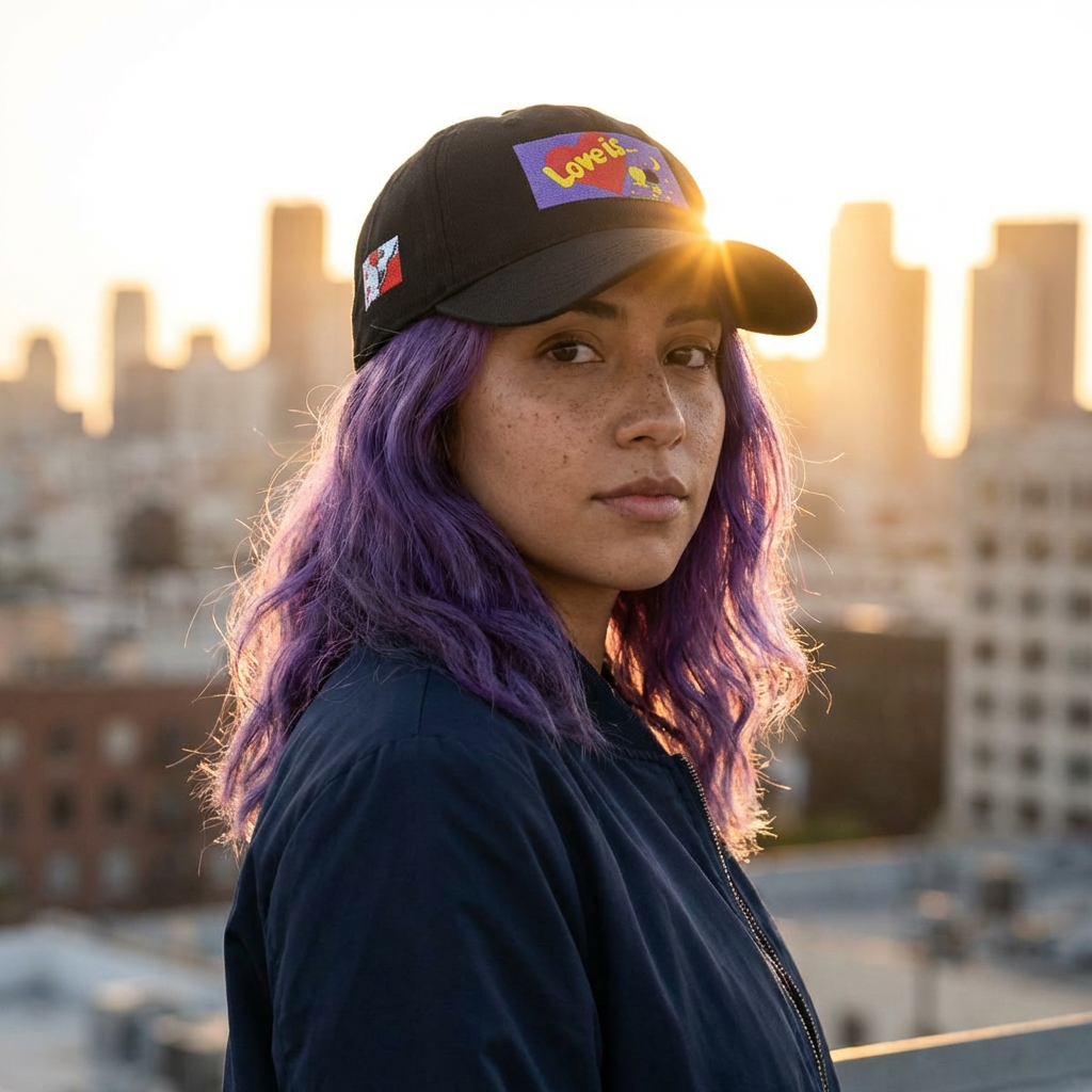 Embroidered Denim Hat — "Best Gift" Cap for Family, Friends & Colleagues