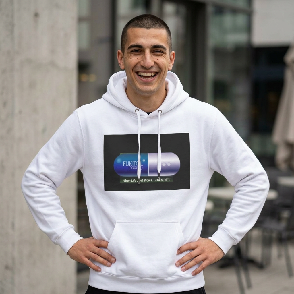 FUKITOL Energy Graphic Hoodie — Stylish Comfortable Gift