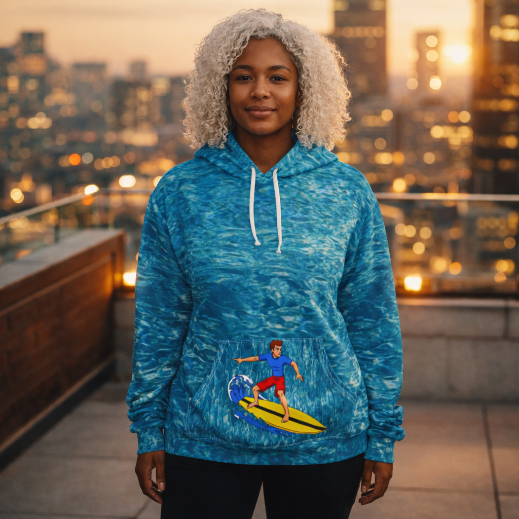 HOODIE SEA  — "Hoodie sea lovers best" Graphic Pullover