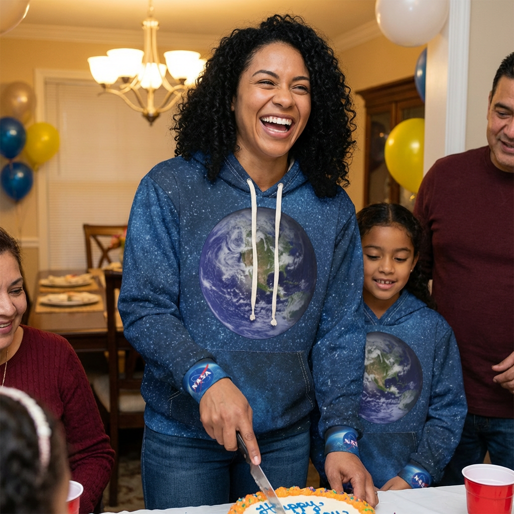 Galaxy Lovers Hoodie — “My Galaxy” Romantic Gift Pullover