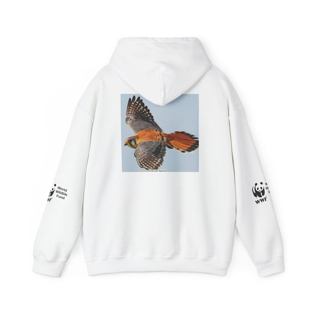 HOODIE NATURE Kestrel Flight Hoodie — WWF Raptor Conservation Pullover