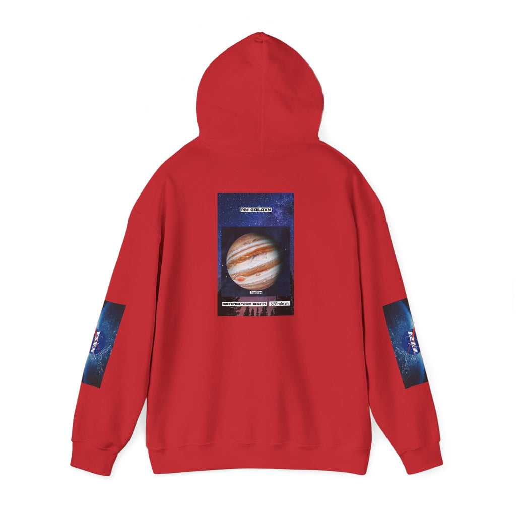 HOODIE MY GALAXY Planet Jupiter Hoodie — NASA-Inspired Space Graphic Pullover