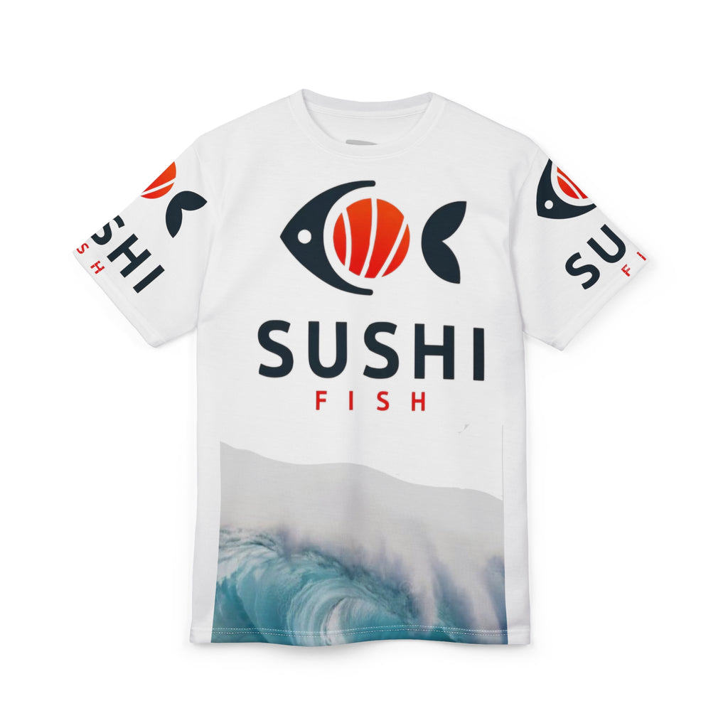寿司レストランのロゴTシャツ - ブランド寿司Tシャツ