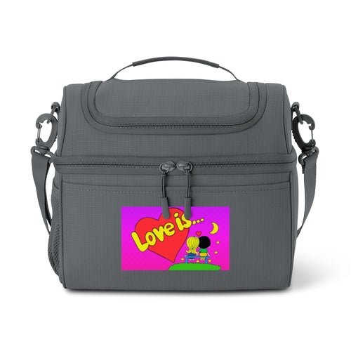 BAG - LOVE IS...- Stylish Cooler Bag — Best Gift Insulated Tote for Picnics & Outdoor Entertaining
