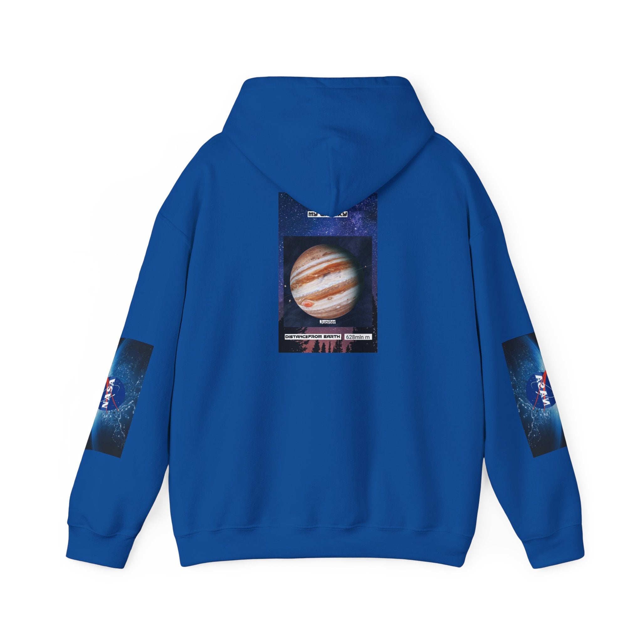 HOODIE MY GALAXY Planet Jupiter Hoodie — NASA-Inspired Space Graphic Pullover
