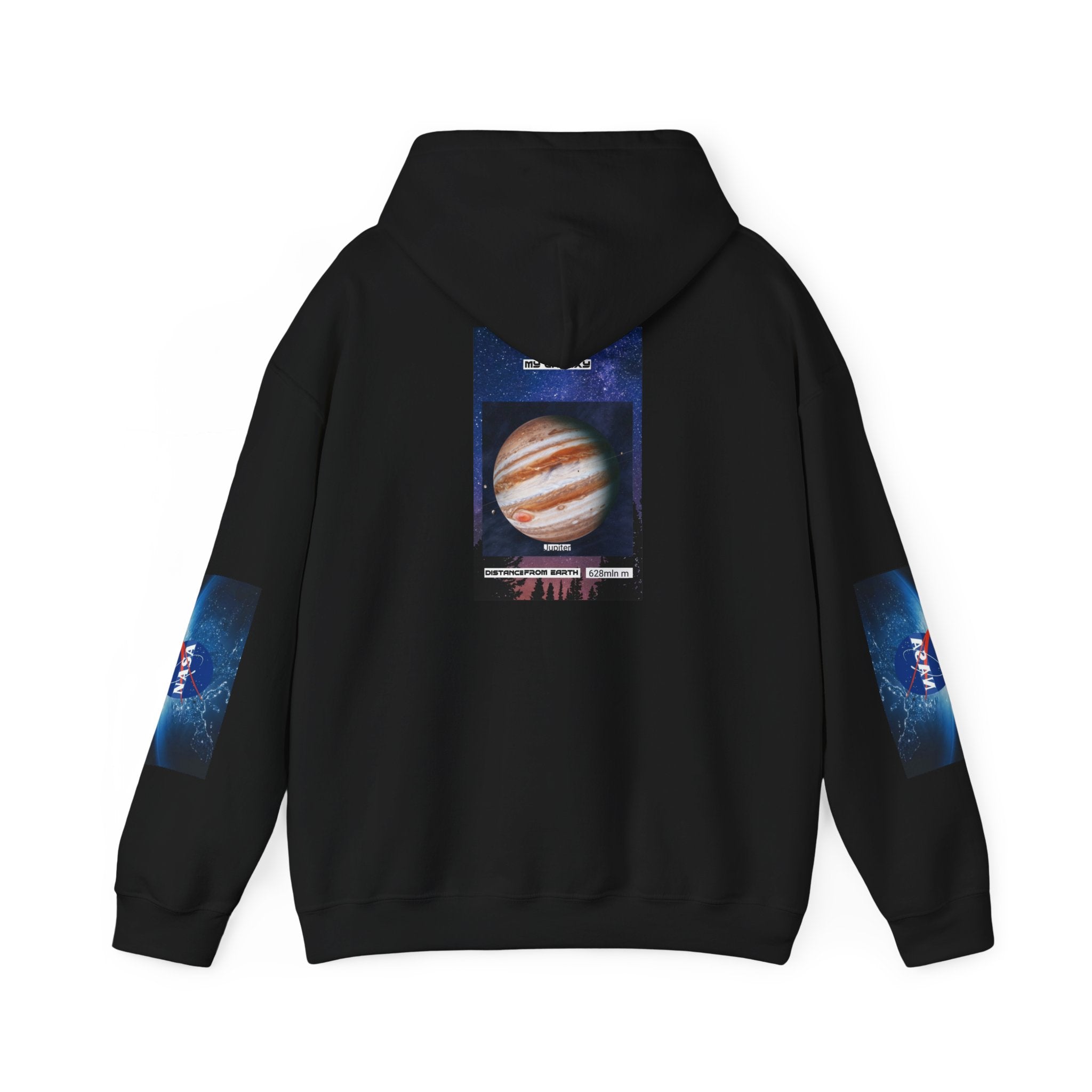 HOODIE MY GALAXY Planet Jupiter Hoodie — NASA-Inspired Space Graphic Pullover